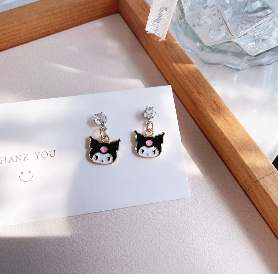 Cute hello kitty earrings