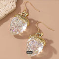 Cute Korean resin strawberry earrings