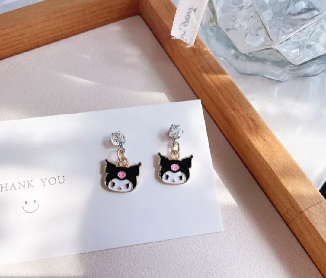 Cute hello kitty earrings