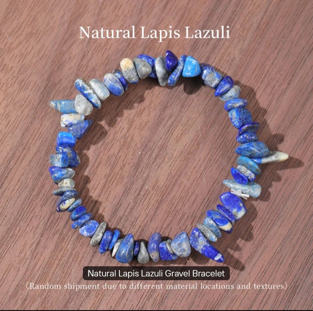 Natural stone chips crystal bracelets
