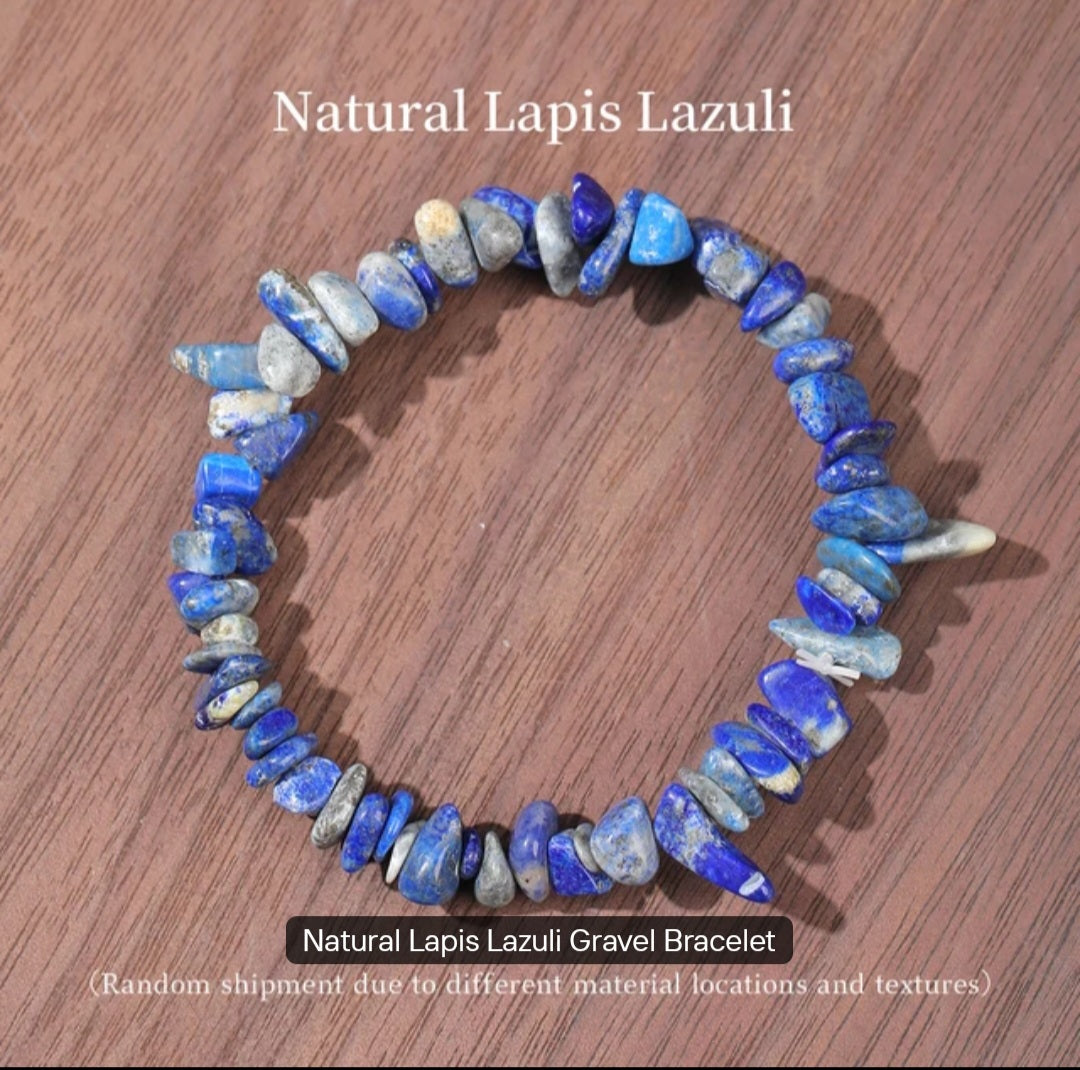 Natural stone chips crystal bracelets