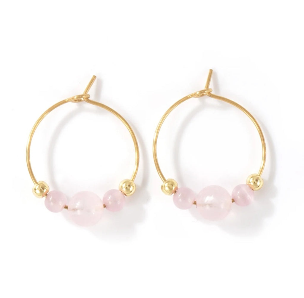 Boho Crystal and Rhinestone drop earrings