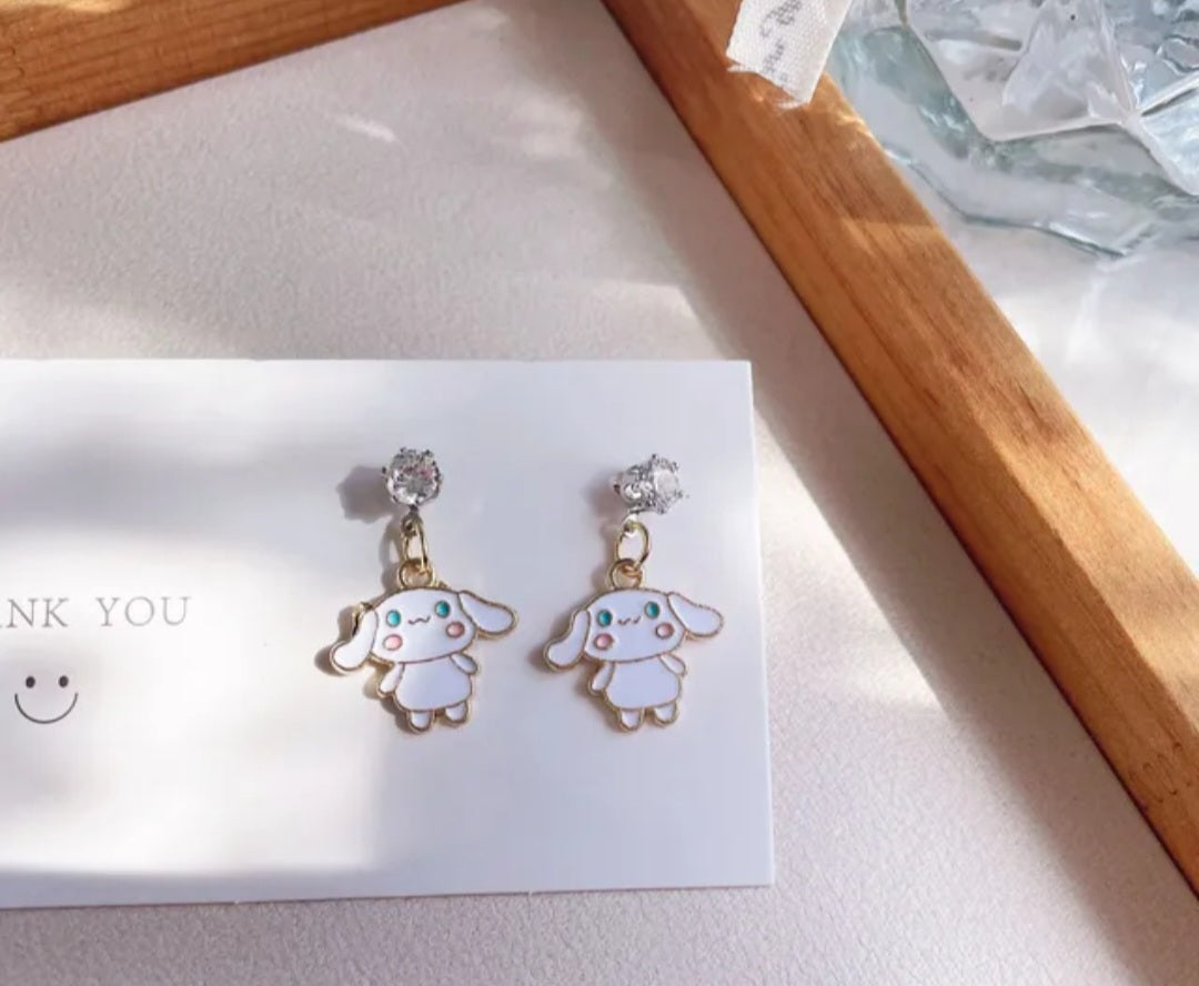 Cute hello kitty earrings